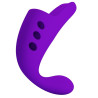 Pretty Love Gaine de Doigt Vibrante Gorgon Pretty Love 10.5 x 2cm Violet